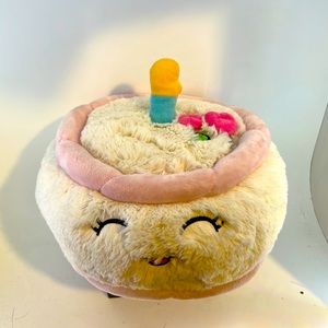 Birthday cake plush squishable 2016 stuffed cake